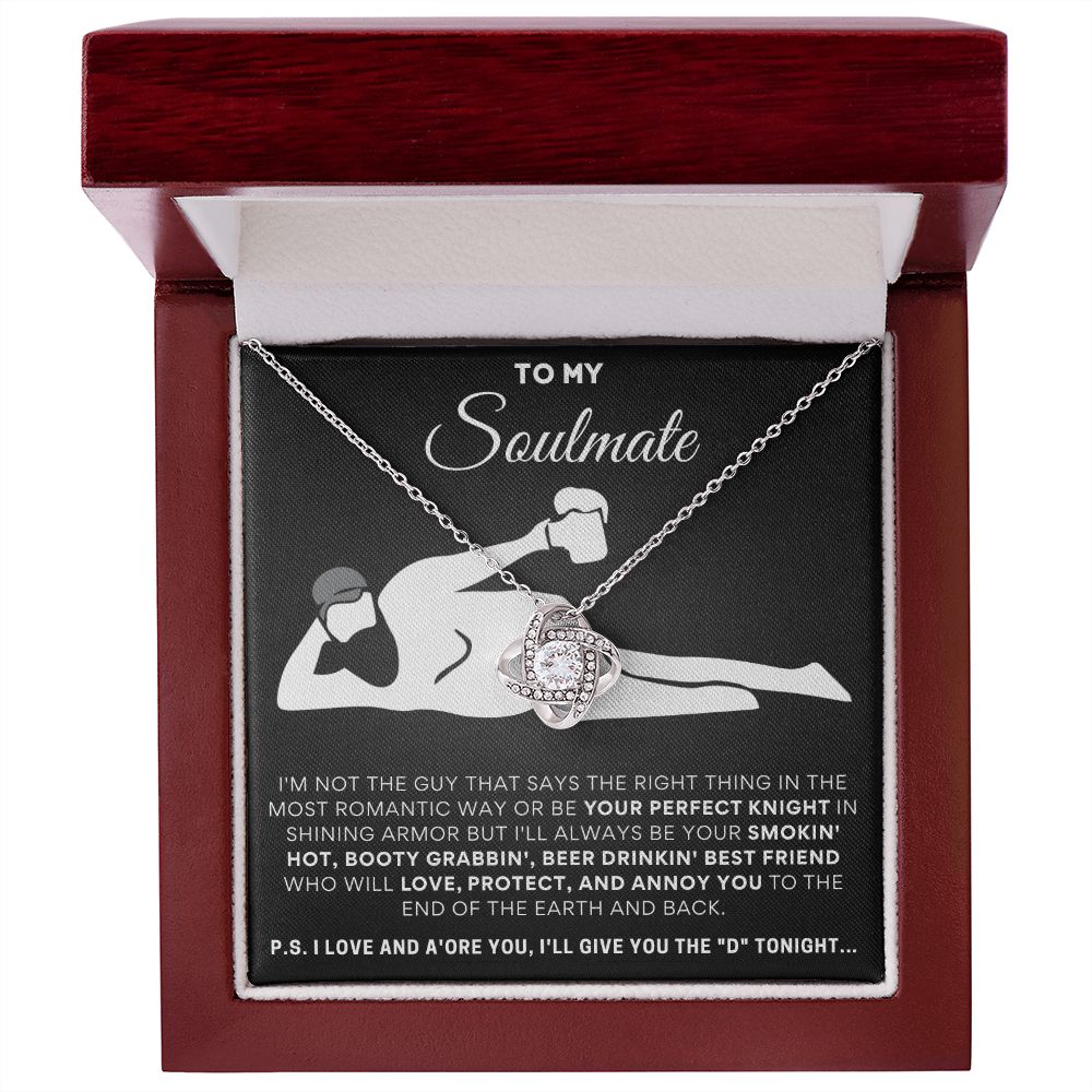 To My Soulmate | Premium Love Knot Necklace