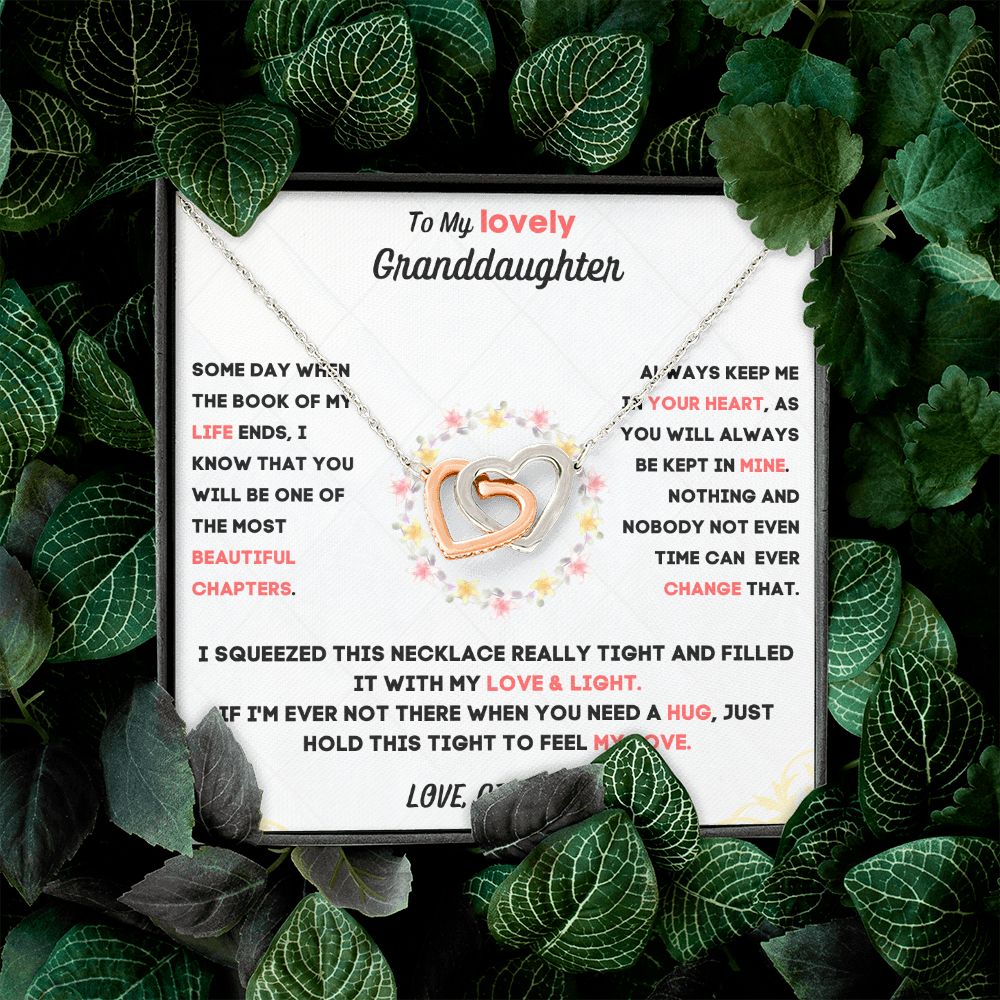 To My Lovely Granddaughter...
