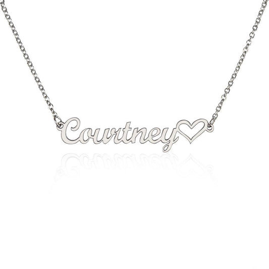Exclusive Personalized Heart Name Necklace...