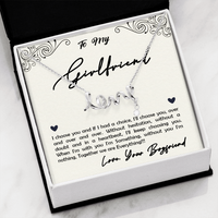 High Polished .316 Surgical Steel Scripted Love