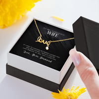 18k Yellow Gold Scripted Love