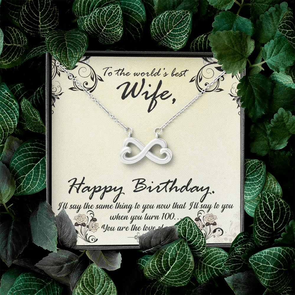 To The World's Best Wife, Happy Birthday...