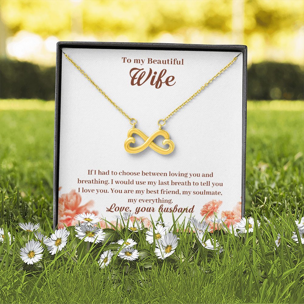 To My Beautiful Wife, If I Had To Choose...