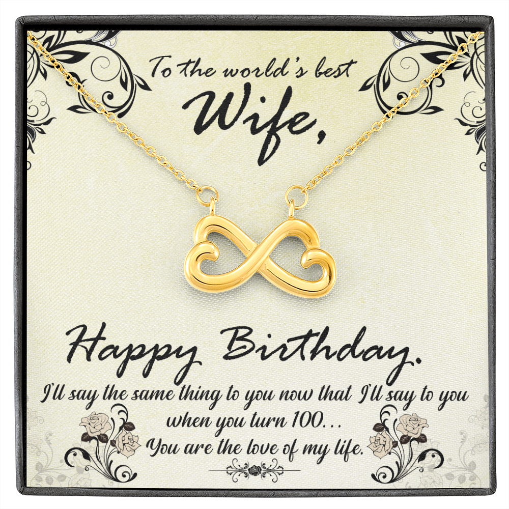 To The World's Best Wife, Happy Birthday...