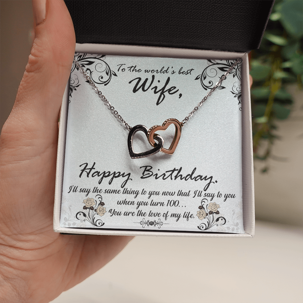To The World's Best Wife, Happy Birthday...