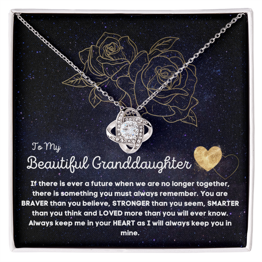 To My Beautiful Granddaughter, Always Remember...