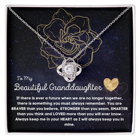 To My Beautiful Granddaughter, Always Remember...