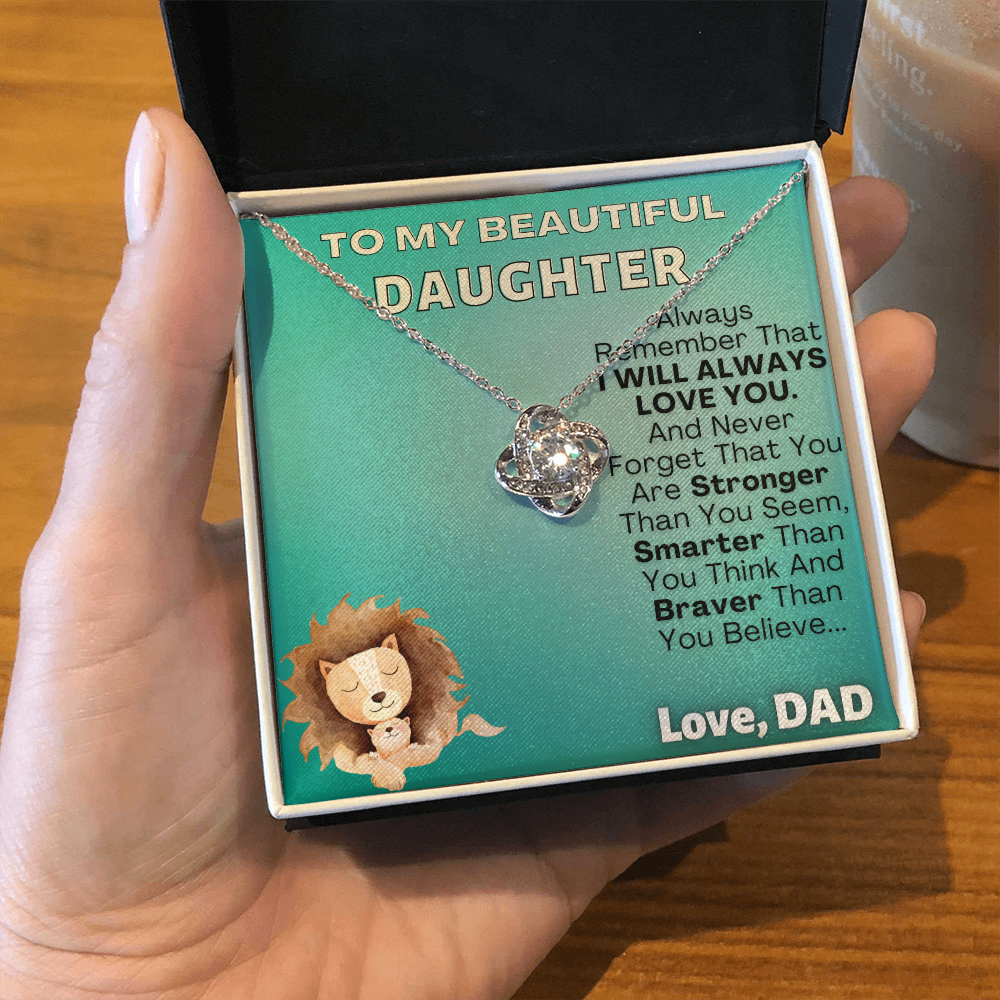 To My Beautiful Daughter, From Dad...