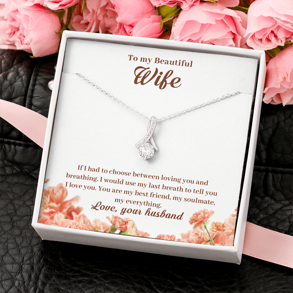 To My Beautiful Wife, If I Had To Choose...