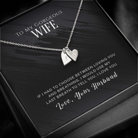 Sterling Silver - 2 Hearts