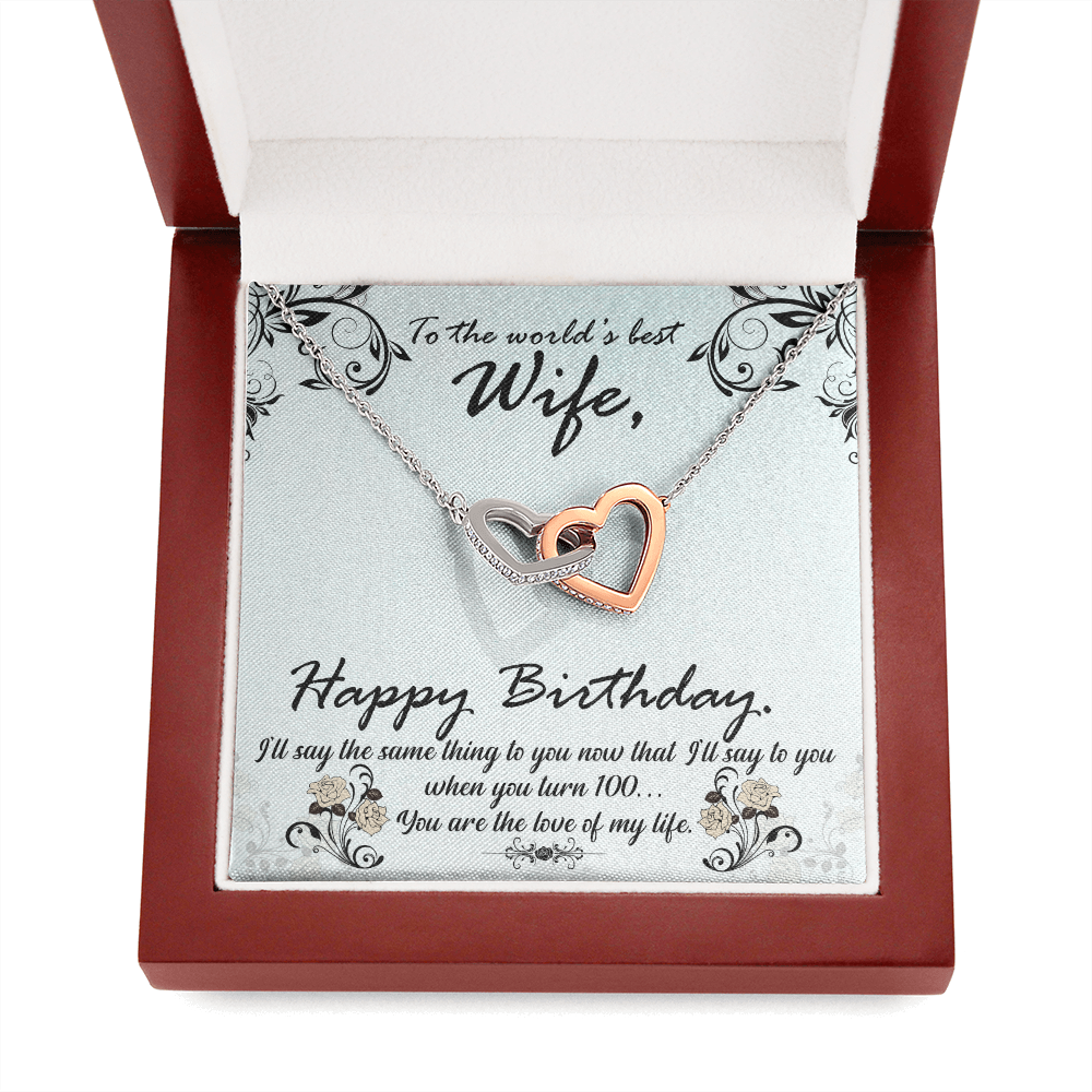 To The World's Best Wife, Happy Birthday...