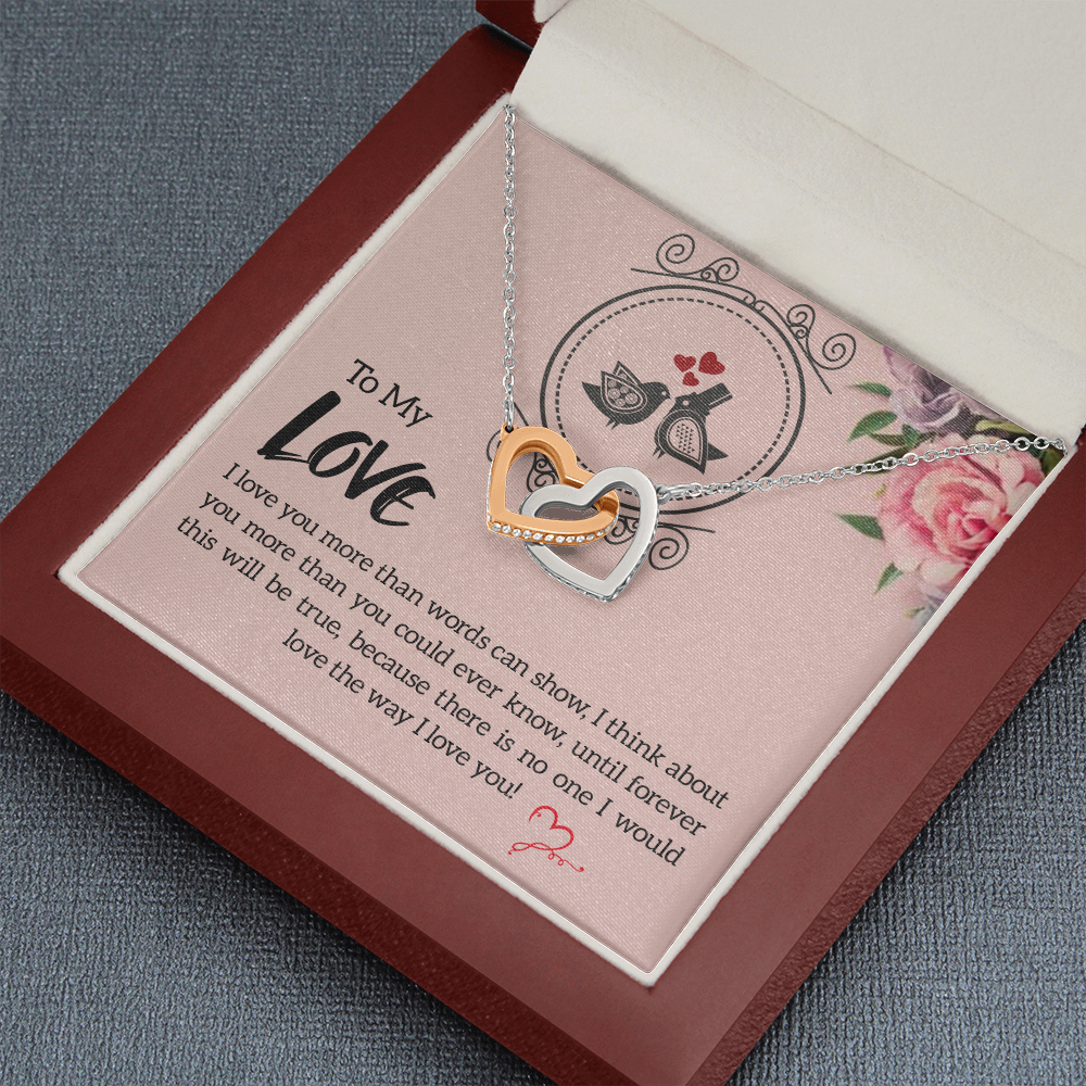 To My Love, I Love You...