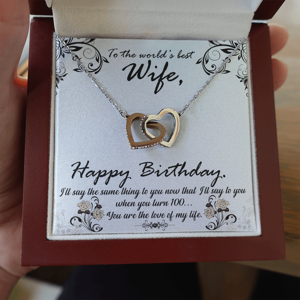 To The World's Best Wife, Happy Birthday...