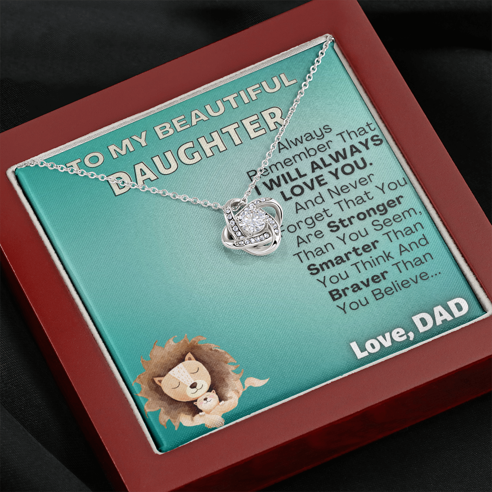 To My Beautiful Daughter, From Dad...
