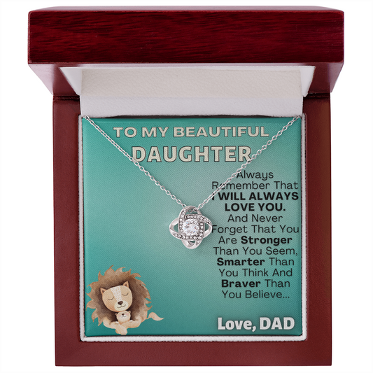 To My Beautiful Daughter, From Dad...