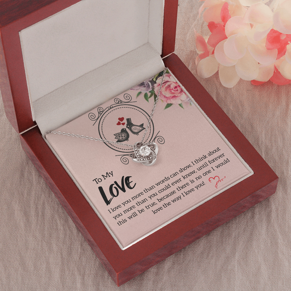To My Love, I Love You...