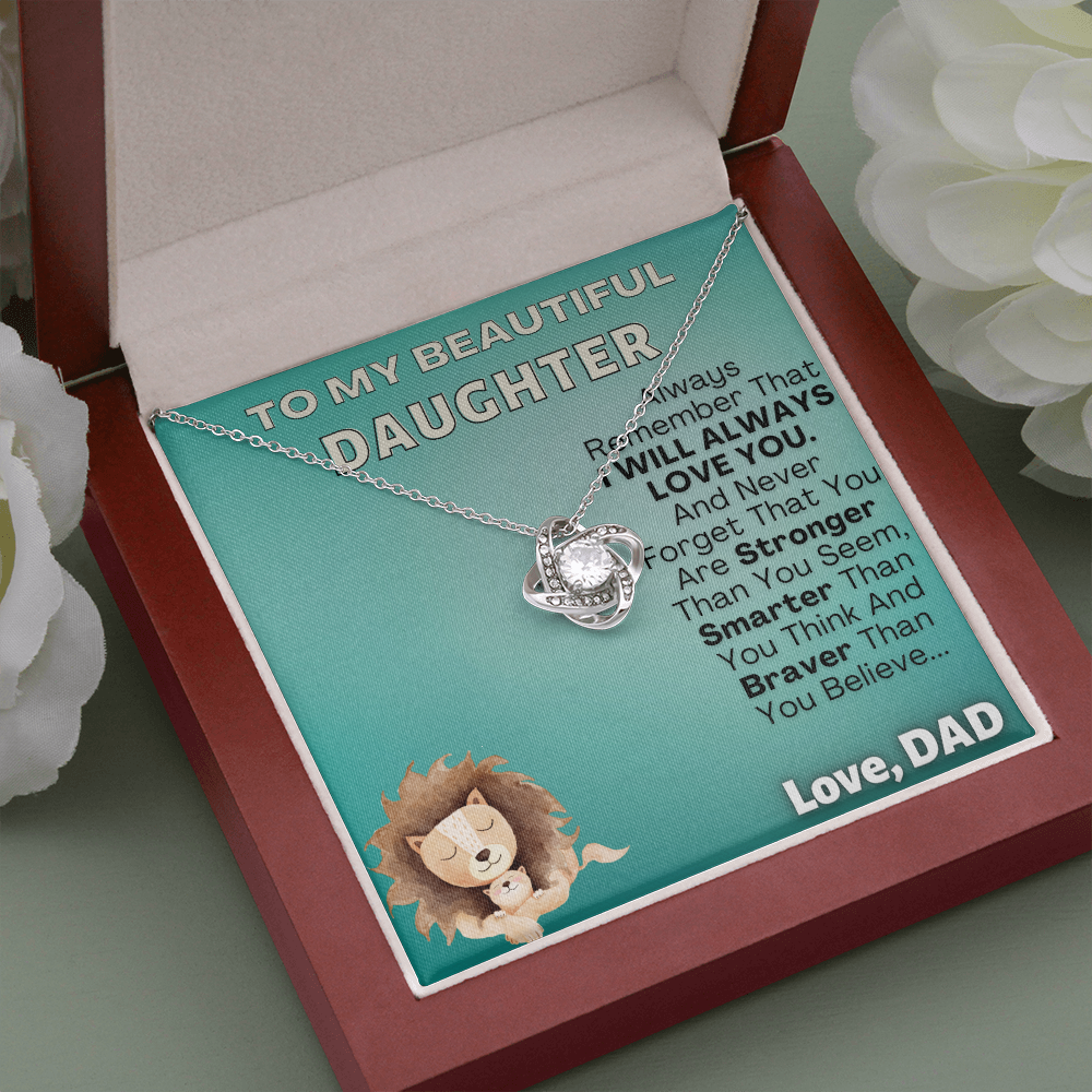 To My Beautiful Daughter, From Dad...