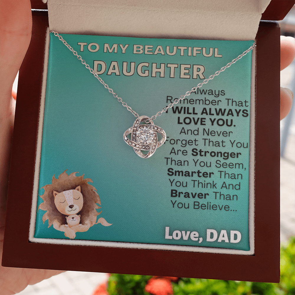 To My Beautiful Daughter, From Dad...