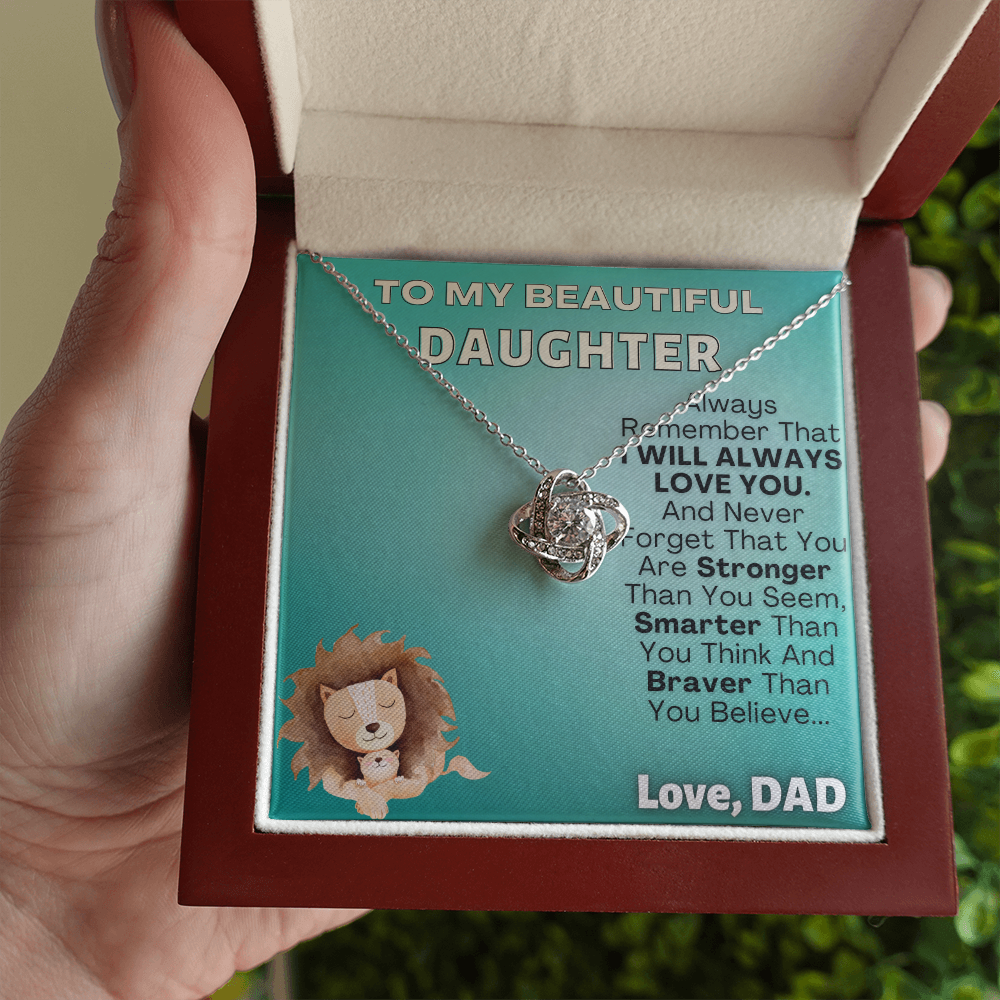 To My Beautiful Daughter, From Dad...