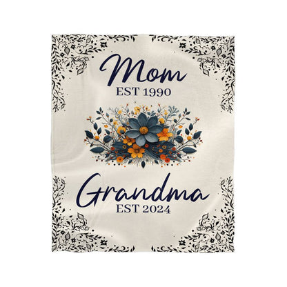 [Mother's Day Special] From MOM To Grandma💐🪷💐 - Fleece Blanket