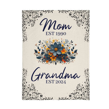 [Mother's Day Special] From MOM To Grandma💐🪷💐 - Fleece Blanket