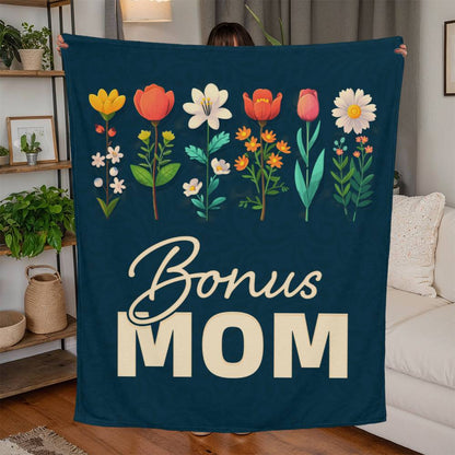 [Mother's Day Special] To My Bonus 🌷🌺 - Fleece Blanket