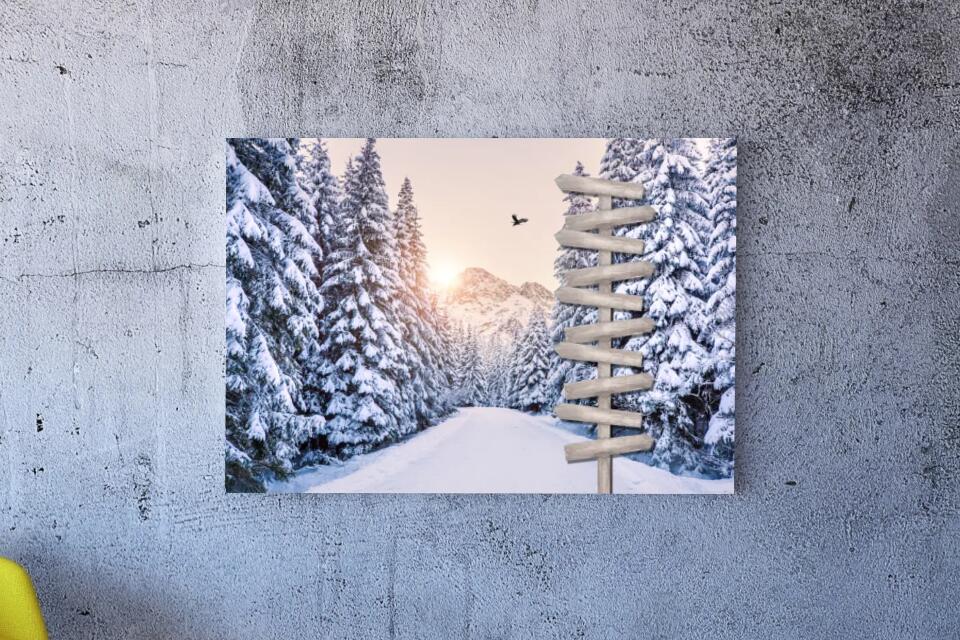 Winter Family Canvas (Personalize It!)