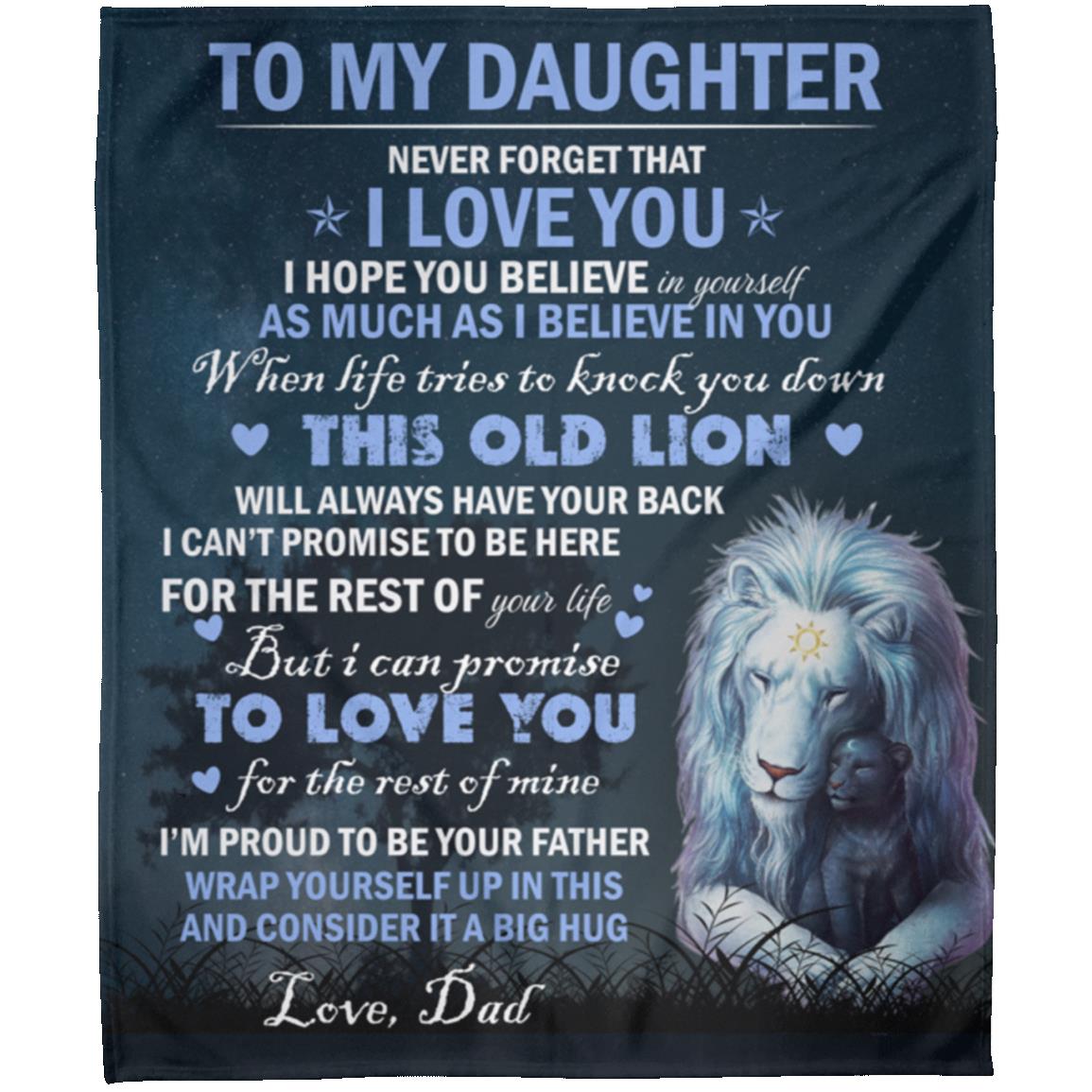 To My Daughter, From Dad...