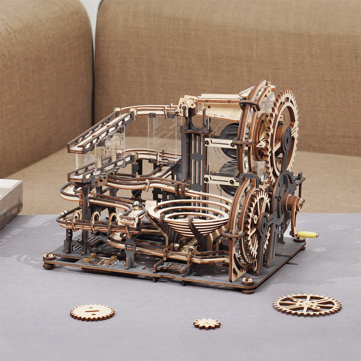 3D Wooden Mechanical Puzzle