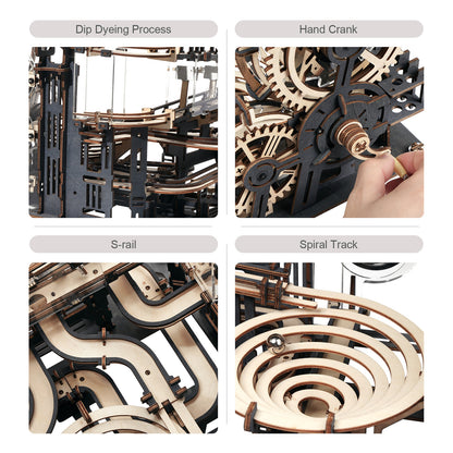 3D Wooden Mechanical Puzzle