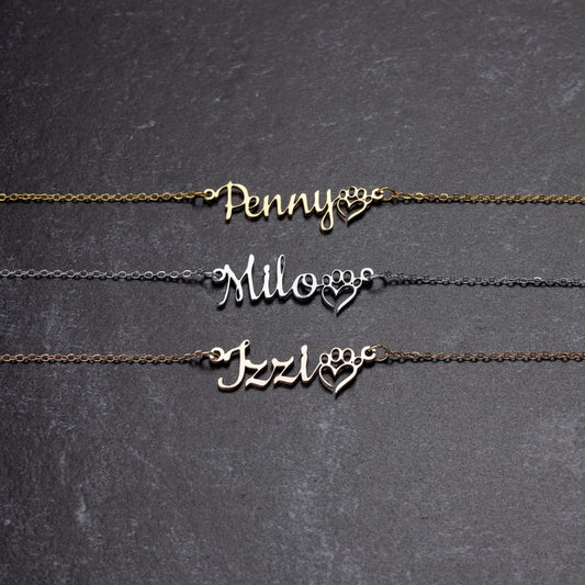 Personalized Dog Mom Necklace...