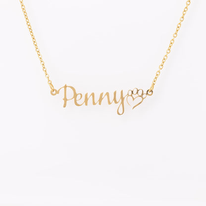 Personalized Dog Mom Necklace...
