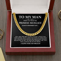Cuban Link Chain (14K Gold Over Stainless Steel)