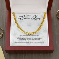 Cuban Link Chain (14K Gold Over Stainless Steel)