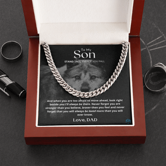 To My Son, Stand Tall...