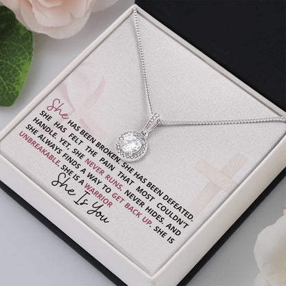She Is A Warrior... Hope Necklace