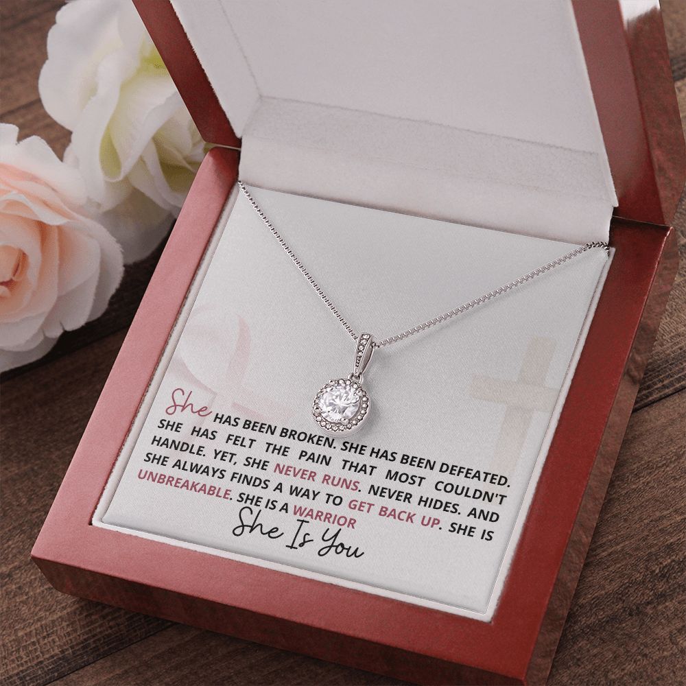 She Is A Warrior... Hope Necklace