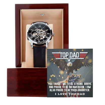 Top Dad, From Your Daughter...