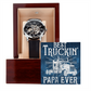 Best Trucking Papa Ever Luxury Watch