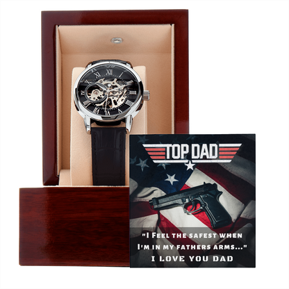 Top Dad, I Feel Safest...