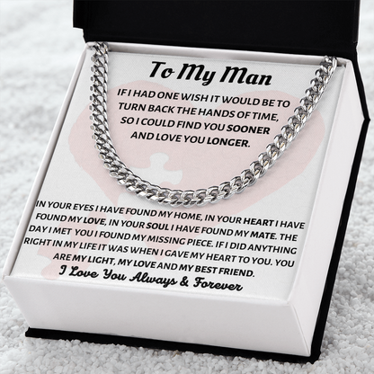 To My Man, If I Had One Wish...