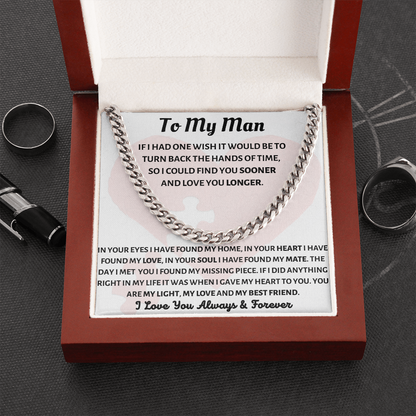 To My Man, If I Had One Wish...