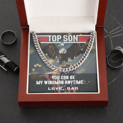 My Son, My Wingman...