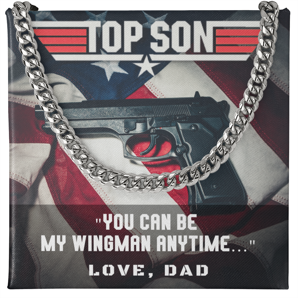 Top Son, My Wingman... Cuban Link Chain