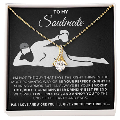 To My Soulmate, I'll Give You The D... Luxury Alluring Necklace