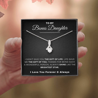 To My Bonus Daughter | The Alluring Beauty Necklace