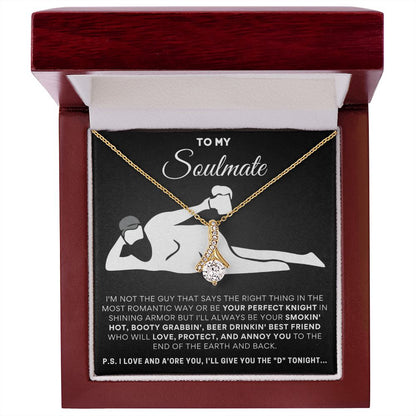 To My Soulmate, I'll Give You The D... Luxury Alluring Necklace