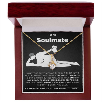 To My Soulmate, I'll Give You The D... Luxury Alluring Necklace