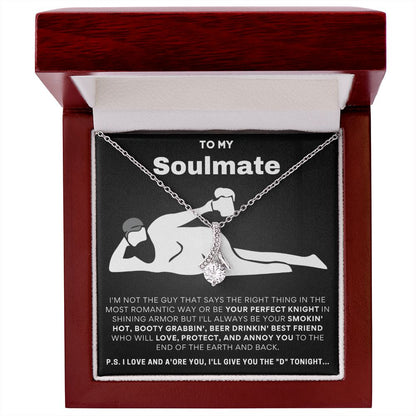 To My Soulmate, I'll Give You The D... Luxury Alluring Necklace