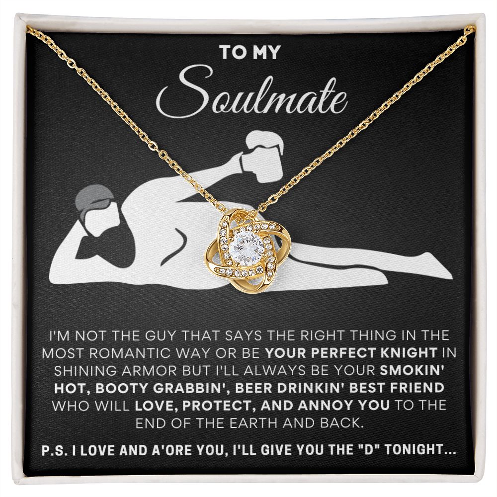 To My Soulmate | Premium Love Knot Necklace
